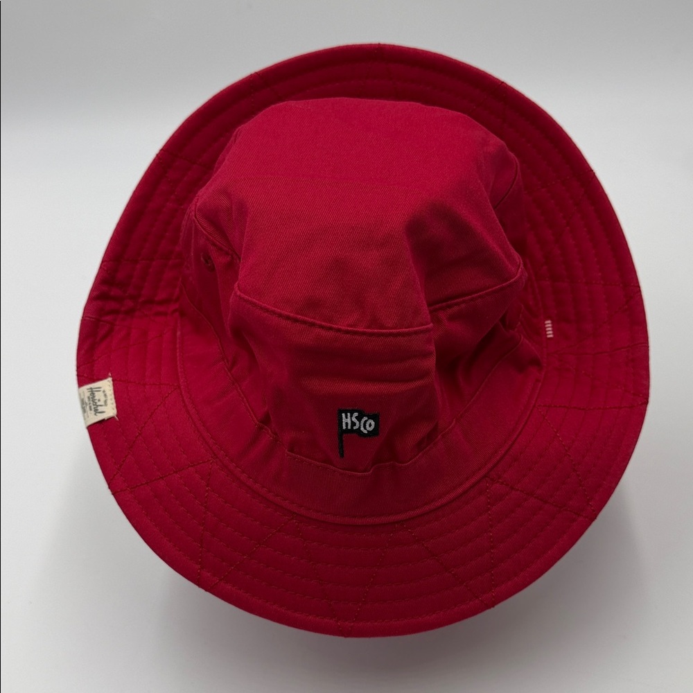 Herschel Supply Company Red Bucket Hat